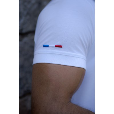 Polo Homme Blanc Haut de Gamme | 100 % Coton Premium | BARON BOCK