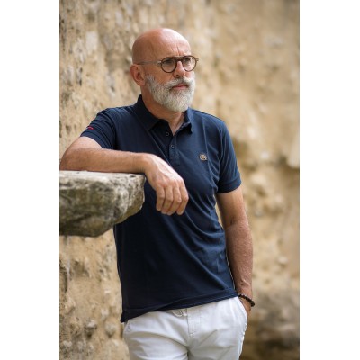Polo Homme Bleu Marine Haut de Gamme | 100 % Coton | BARON BOCK